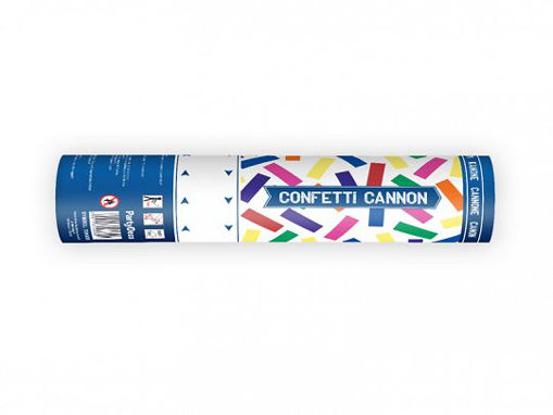 Picture of CONFETTI CANNON 20CM MIXED COLOURS
